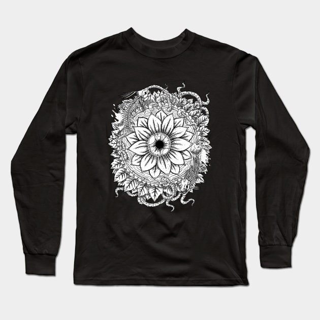 Malignant Bloom Long Sleeve T-Shirt by RafaDG